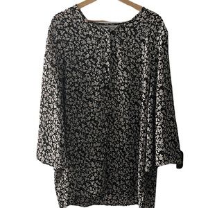 Vintage floral tunic